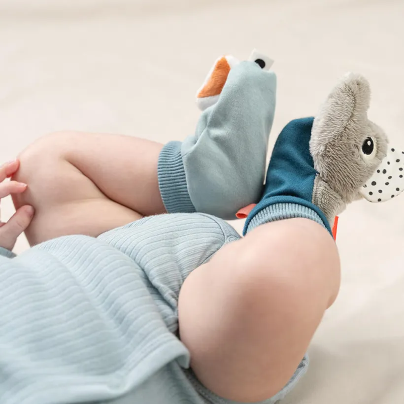 Chaussettes à hochet Celebration Bleu