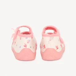 Chaussons babies imprimé fantaisie pour bébé fille