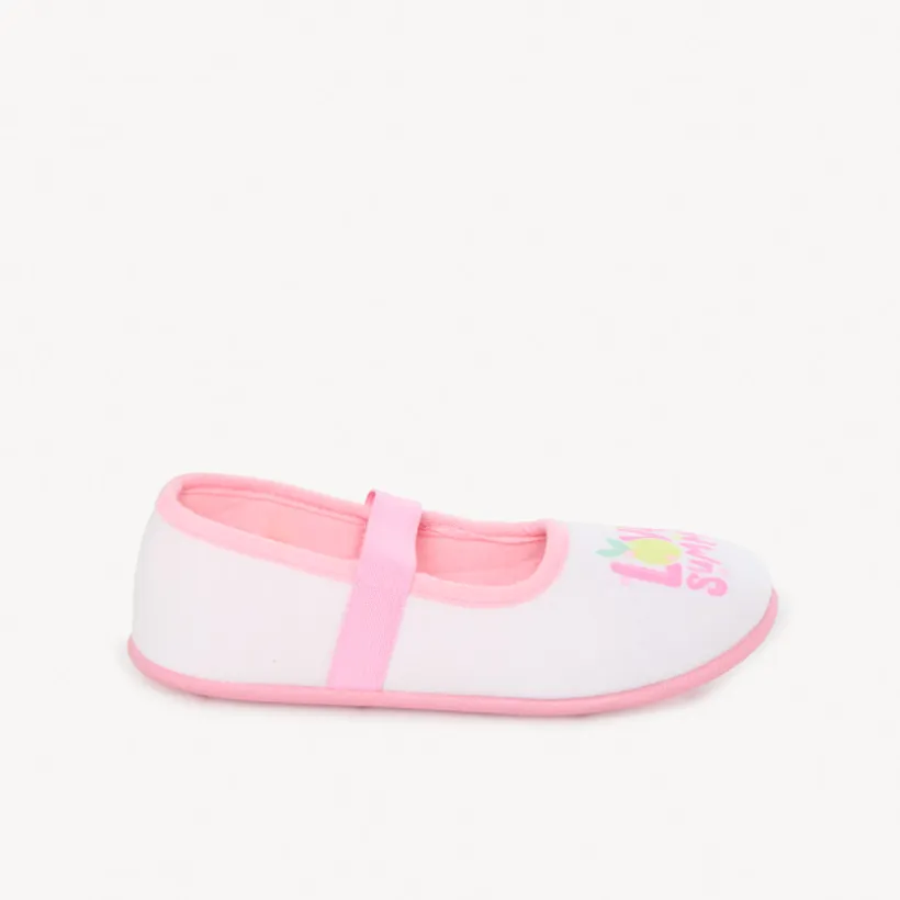 Chaussons babies print Summer pour fille