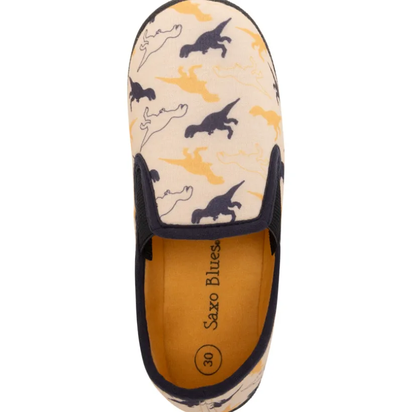 Chaussons bas imprimé dinosaures pour garçon