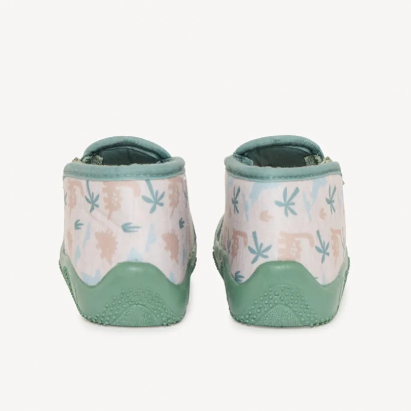 Chaussons bottillons motifs dino pour bébé garçon
