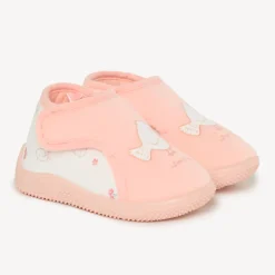 Chaussons bottillons oiseau pour bébé fille