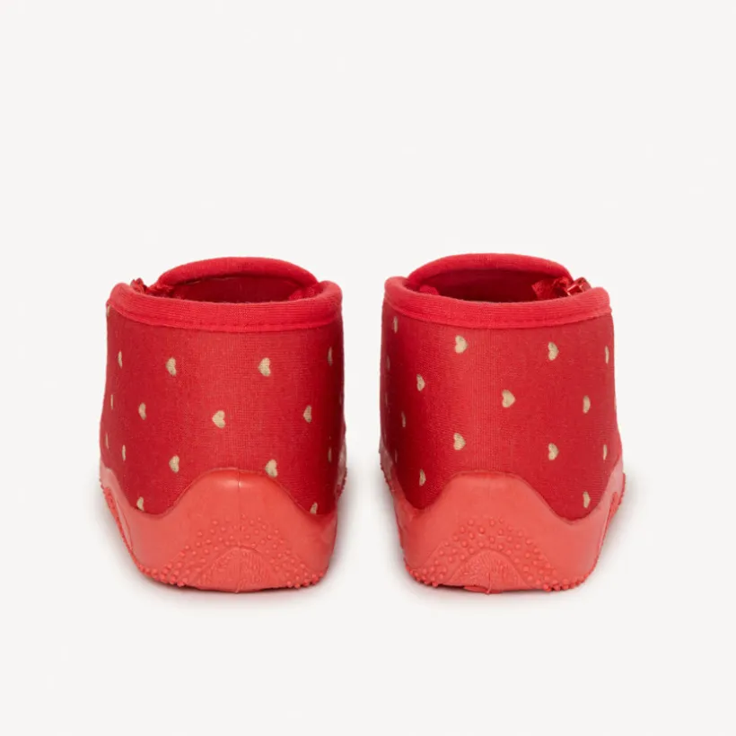 Chaussons bottillons renne de Noël pour bébé fille