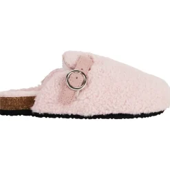 Chaussons en fausse fourrure style sabot pour fille