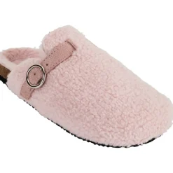 Chaussons en fausse fourrure style sabot pour fille