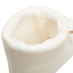 Chaussons forme bottes doublés sherpa tête de lapin