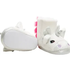 Chaussons Licorne forme bottes pour bébé fille