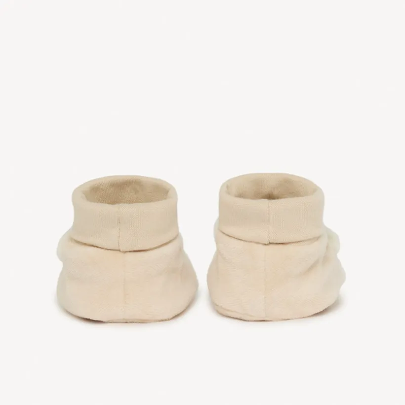 Chaussons ludiques en velours ours pour bébé