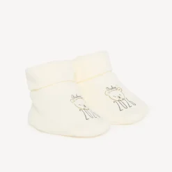 Chaussons naissance en interlock