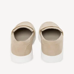 Chaussures bateau effet nubuck pour garçon