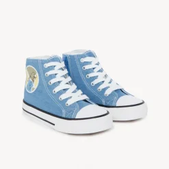 Chaussures en toile montante effet jean pour garçon