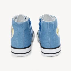 Chaussures en toile montante effet jean pour garçon