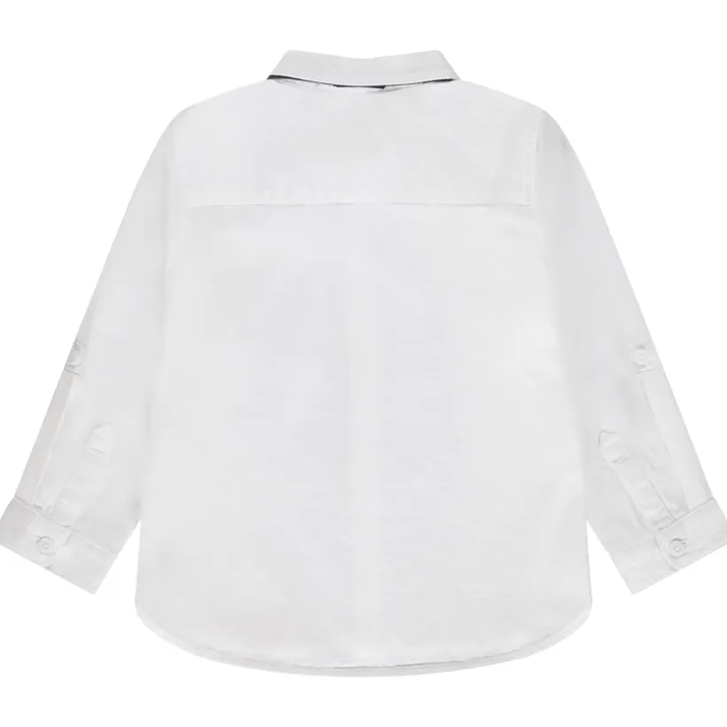 Chemise de cérémonie avec nœud papillon pour bébé garçon