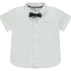 Chemise de cérémonie + nœud papillon pour bébé garçon