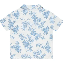 Chemise manches courtes imprimé feuillage pour garçon