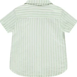 Chemise manches courtes rayée pour bébé garçon