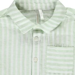 Chemise manches courtes rayée pour bébé garçon