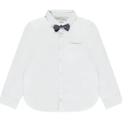Chemise manches longues avec nœud papillon pour garçon