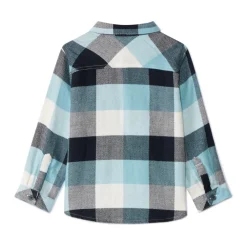 Chemise manches longues à carreaux pour bébé garçon