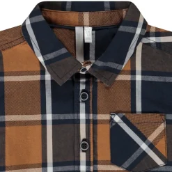 Chemise manches longues à carreaux pour bébé garçon