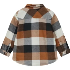 Chemise manches longues à carreaux pour bébé garçon