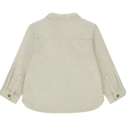 Chemise manches longues effet nid d'abeille pour bébé garçon