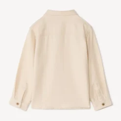 Chemise manches longues unie pour bébé garçon