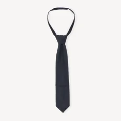 Chemise manches longues uni et cravate pour garçon