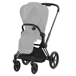 Châssis poussette Priam Matt - Noir