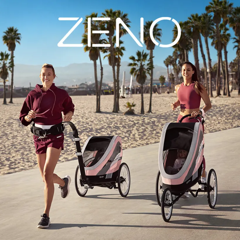 Châssis poussette sport Zeno - Black