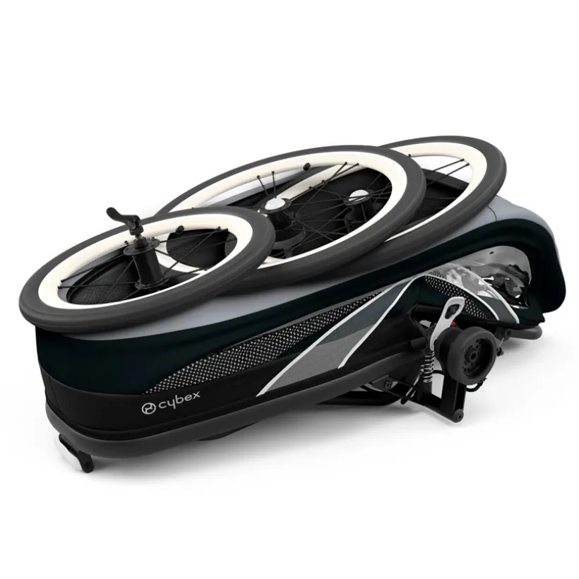 Châssis poussette sport Zeno - Black