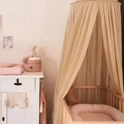 Ciel de lit et moustiquaire vintage 245 cm Nougat