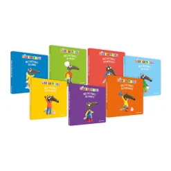 Coffret bibliothèque P'tit Loup "Mes 7 livres de la semaine"