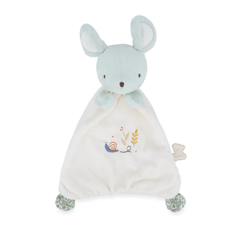 Coffret bola et doudou Souris verte