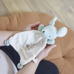 Coffret bola et doudou Souris verte