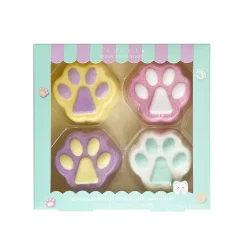 Coffret 4 bombes de bain parfumées Fizzy Kitty