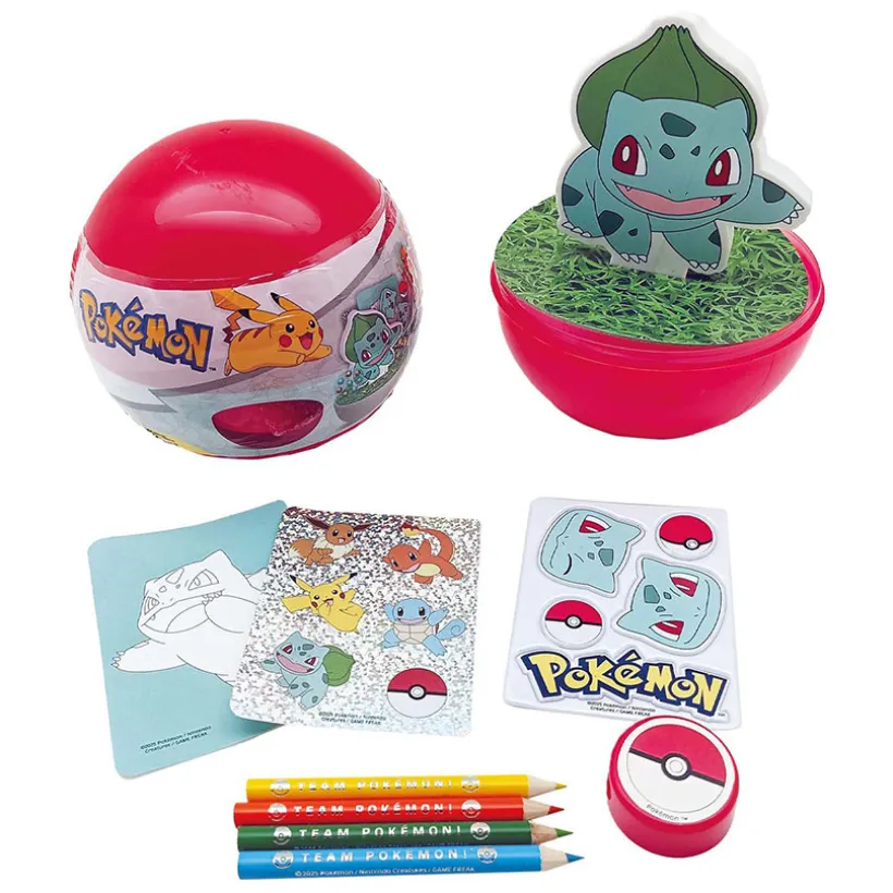 Coffret Boule Gomme Fun Pokémon Bulbizarre
