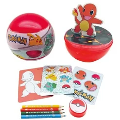 Coffret Boule Gomme Fun Pokémon Salamèche