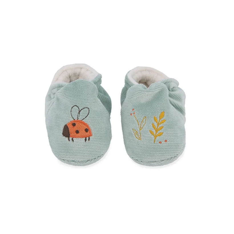 Coffret chaussons et bracelet sonores Souris verte