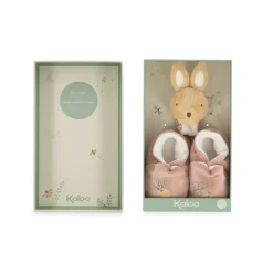 Coffret chaussons et bracelet sonore Lapin