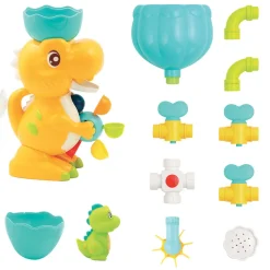 Coffret de bain Dinosaure à ventouses 10+ mos