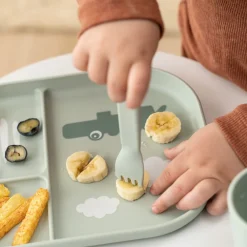 Coffret de 3 couverts Happy Dots Foodie Vert