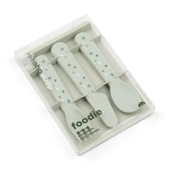 Coffret de 3 couverts Happy Dots Foodie Vert