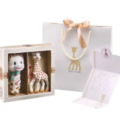 Coffret de naissance Sophie la Girafe avec hochet
