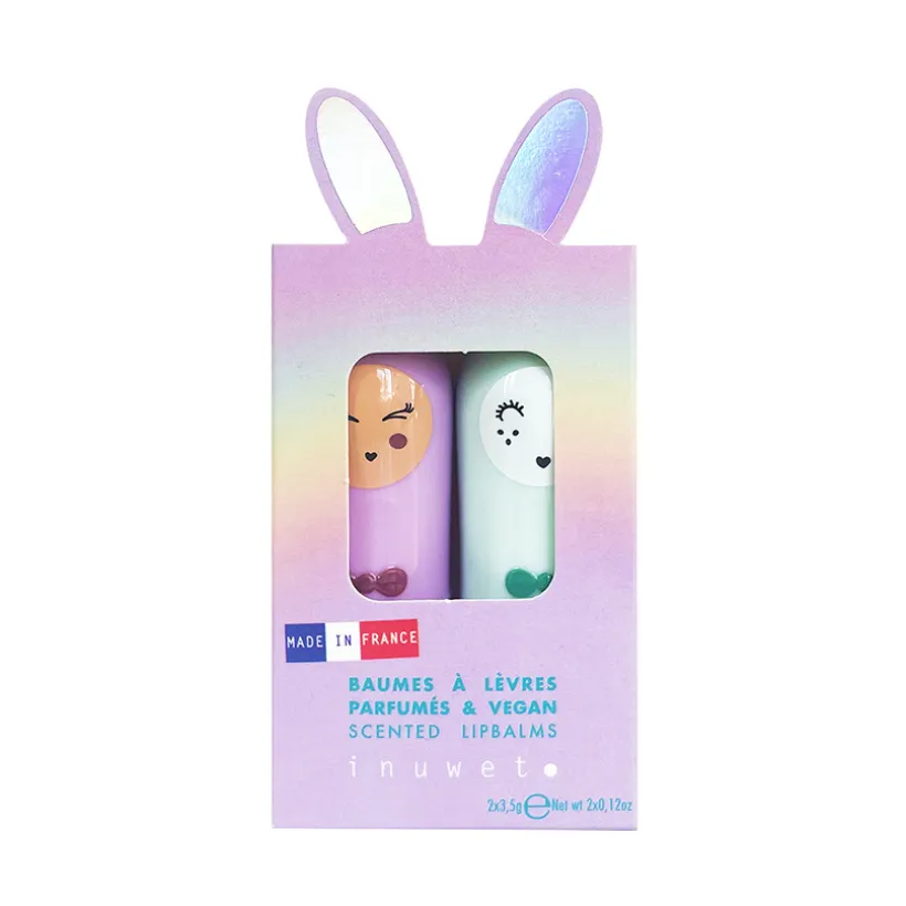 Coffret duo baumes à lèvres parfumés Hélène