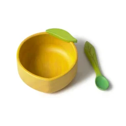 Coffret repas Bol + Cuillère Lou le Citron