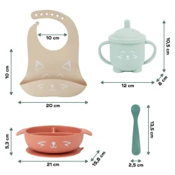 Coffret repas Learn'Isy renard