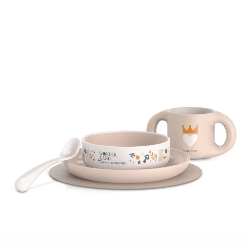 Coffret repas 6M+ Wonderland Rose