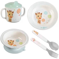 Coffret repas 5 pièces Sophie la girafe - Ballons