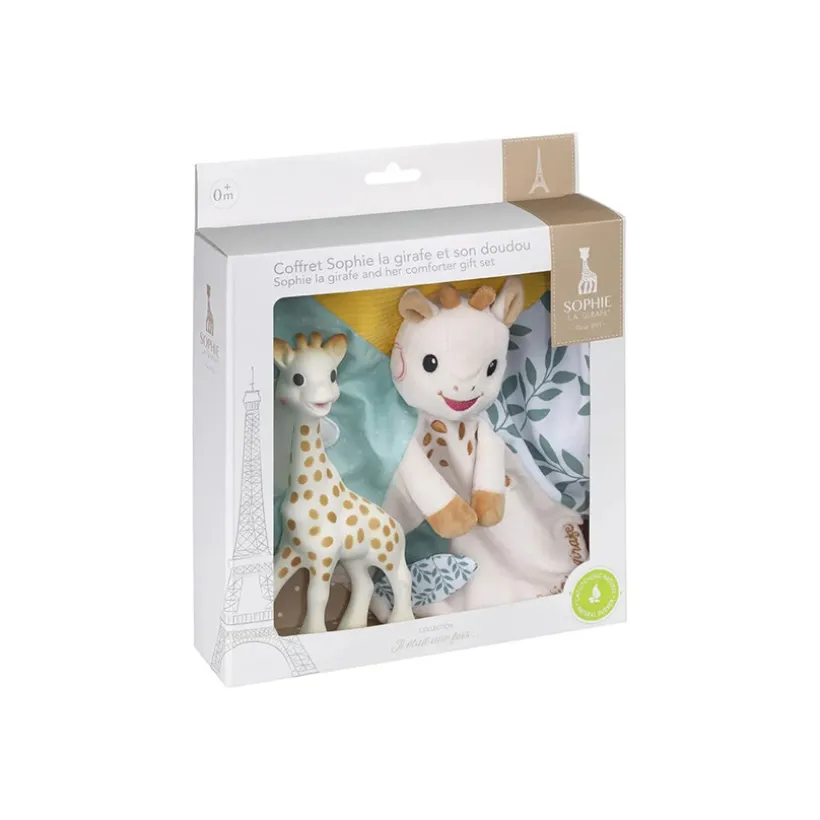 Coffret Sophie la girafe et son doudou